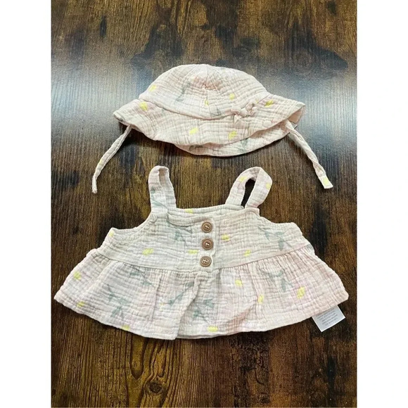 Babygirl 6pcs summer clothes bundle Size 0-3 months - Picture 6 of 13